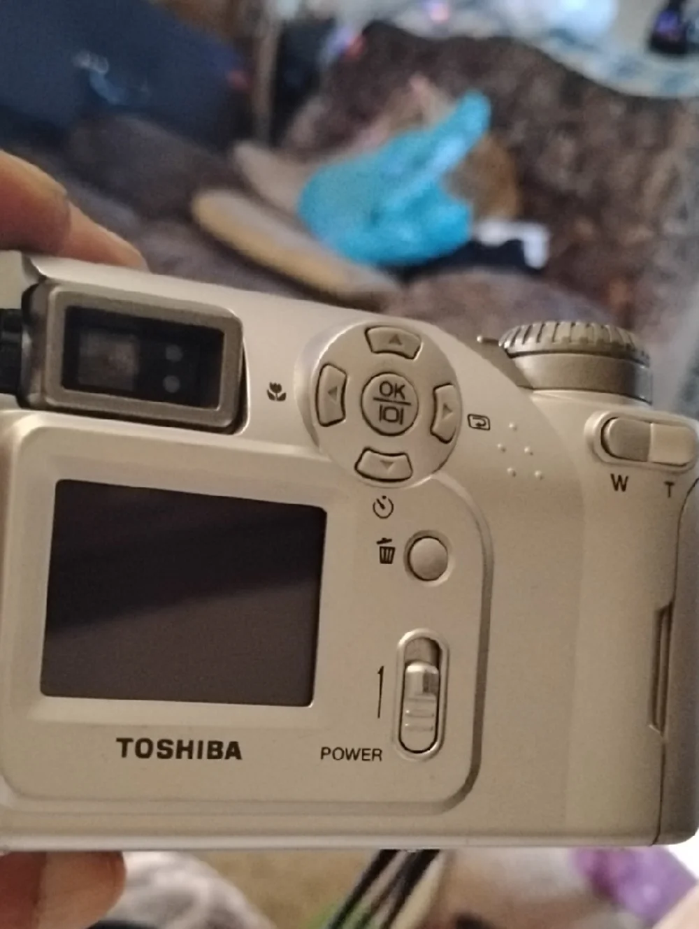 Silver Toshiba PDR-2300 Digital Still Camera - Silver